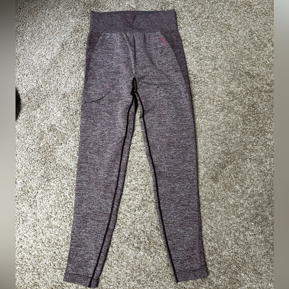 Gymshark Flex High Waisted Leggings - Berry/Rose